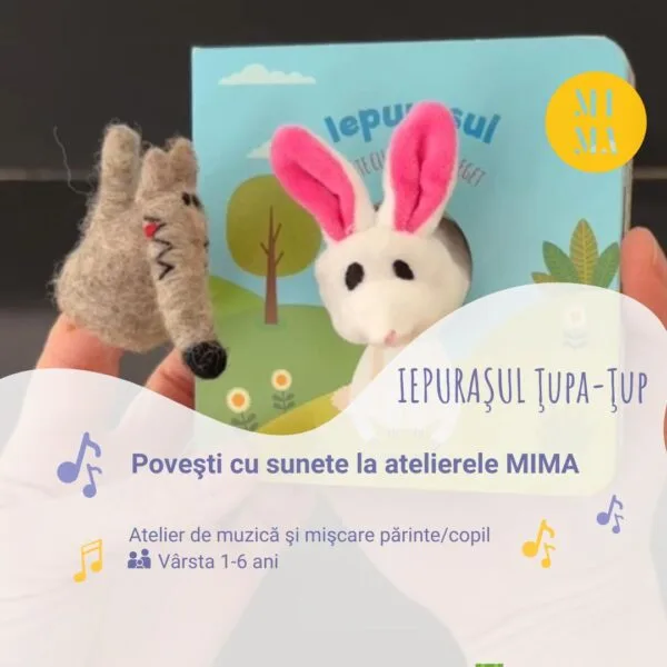 Poveşti cu sunete: Iepuraşul Ţupa-Ţup